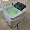 Acrylic Massage Footbath Deep Foot Bath Spa with Massage Acrylic Pedicure Sink Used in Beauty Salons and Nail Salons Salon Acrylic Pedicure Bowl (Color : Black, Size : Without Water Pump) view 2