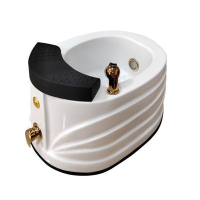 Acrylic Footbath Foot Soak Tub Acrylic Pedicure Sink With Heat And Massage Pedicure Bowl Salon Massage Equipment Home Foot Bath Special For Hotel Foot Bath Club For Foot Soaking. ( Color : Without wat