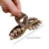 1PCS Grab Clip Pearl Hair Clips Banana Jaw Clips Jumbo Claw Clip Set Rhinestone Jaw Clip Barrette Clamps Hair Accessories Gift view 2