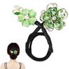 AILYFIRMO Rhinestone Flower Hair Clip, French Twist Bun Hairstyle Shaper,Lazy Hair Curler Deft Bun Maker,for Long Thick Hair Accessories for Women Girls (Style D) view 1