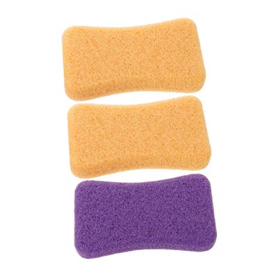 FOYTOKI 3pcs Pumice Stone Exfoliating Tool for Feet Dead Skin Remover and Grinding Foot Accessory Natural Material Random for Skin