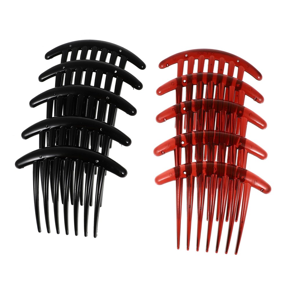 ADOCARN 10pcs Hair Pin French Hair Tool Hair Clip Comb for Women Hair Barrettes Hair Styling Tools Barrettes for Women Wedding Hair Clip Hairpin Comb for Wedding Hair Accessories Hair Comb, Medium
