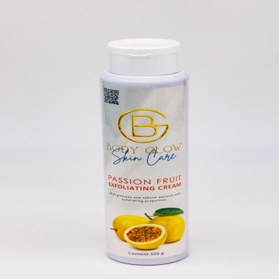 Body Glow Skin Care Passion Fruit Exfoliating Cream, 0.03 Ounce (Pack of 30)