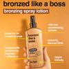 b.tan Sun Tanning Lotion Spray | Bronzed Like a Boss - Brown Outdoor Bronzing Accelerator, Best Tan Intensifier, No SPF, Packed with Coconut Oil, Peptides, & Vitamin E, Austrailian Brand, 8.45 Fl Oz view 3