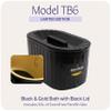 Therabath Professional Thermotherapy TB6 Paraffin Wax Bath - Limited Edition Black & Gold Bath - Helps Relieve Arthritis & Muscle Stiffness - for Hands, Feet, & Body - Made in USA - 6 lb. ScentFree view 2
