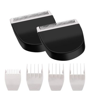 2 Pack Professional Peanut Clipper/Trimmer Snap On Replacement Blades #2068-300 - Compatible with Wahl Peanut Hair Clipper/Trimmer, Black