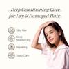 Koelf PETITFEE Rose Petal Satin Hair Mask - Intensive Nourishing & Repairing Cap Mask for Silky, Moisturizing Hair, Strengthens Scalp, Rose Essence Treatment (5ea) view 3