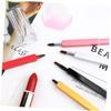 Beatifufu Retractable Lip Brush with Premium Nylon Fiber Portable Lipstick Applicator Pink for Travel and Daily Use for Precise Lip Contouring and Makeup Application view 4