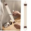 BIUDECO Professional Razor Strop Sharpening Cloth Double Canvas Honing Strap for Razor Barber Strop Shaving Belt view 2