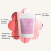 Cape Saltie  Massage Beauty Epsom Salt & Coconut Oil Fizzing Bath Powder in Taffy Rose (1 Bag, 15 oz, 3-5 Soak Experiences) | Soothe Muscles & Aches | Colorful, Aromatic Candy, Rose & Sweet Raspberry view 3