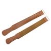 BIUDECO Barber Strop Leather Sharpening Cloth Set of 2 for Razor and Scissor Edge Sharpening view 1