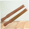 BIUDECO Barber Strop Leather Sharpening Cloth Set of 2 for Razor and Scissor Edge Sharpening view 3