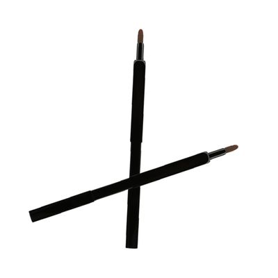 Beatifufu Handy Lip Brush Applicator Metal Tube for Lipstick Face Makeup Makeup Brush for Travel