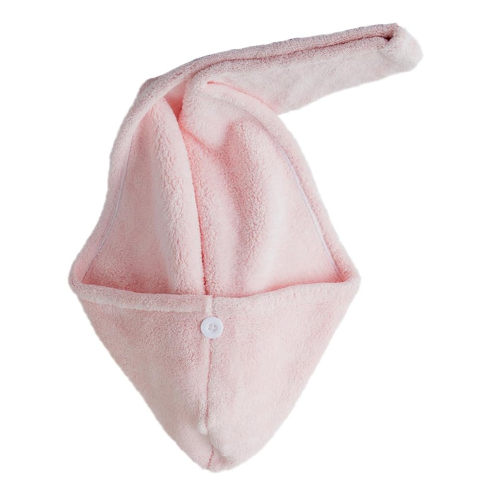 Beatifufu Dry Hair Cap Quick Drying Towel Absorbent Cap Fast Dry Hair Made of Material Safe to Use