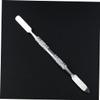 Beatifufu Stainless Steel Nail-art Palette with Spatula Tool for Blending Pigments for Manicure Artists Compact and Easy to Clean Mixing Surface for Foundation and Cosmetic Shades view 4
