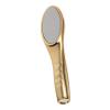 Beatifufu 1pc Glass Foot File for Callus Removal Rubbing Tool for Dead Skin Stylish Pumice Stone Gold for Home and Professional Use view 1