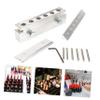 DOITOOL 1 Set 6 Hole Lipstick Mold Lip Tint Lipstick Maker Diy Aluminum Alloy Lip Stick Mold Bracket Manual view 4