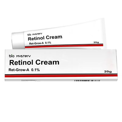 Bio Mystery Retinol Cream 0.1 Vitamin A Fine Lines, Sun Spots, Anti-Aging (20 Gram / 0.7 Oz)