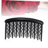 Beatifufu 12pcs Classic Side Hair Comb for Women Detangle Hair Clip Combs Plastic Insert Slide Hairclip for Girls Accessory Kit view 2