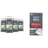 DOVE MEN + CARE Deodorant Stick for Men Extra Fresh 4 Count Aluminum Free 72-Hour Odor Protection & Body Soap and Face Bar More Moisturizing Than Bar Soap Deep Clean Effectively Washes Away Bacteria view 1