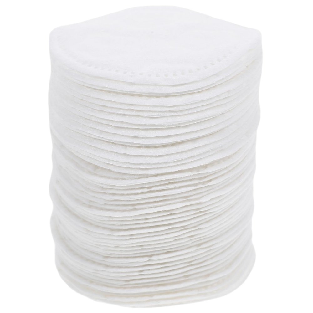 Gogogmee 1 Round Cotton Pad Face Dry Cloth Exfoliating Cotton Rounds for Face Facial Discs Cleansing Pads Pad Disposable Pure Cleaning White