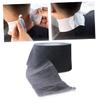 Beatifufu 5rolls Disposable Neck Papers for Hairstyling Black Collar Paper for Hair Cutting Durable Convenient Neck Strips for Salons and Home Use view 2