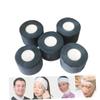 Beatifufu 5rolls Disposable Neck Papers for Hairstyling Black Collar Paper for Hair Cutting Durable Convenient Neck Strips for Salons and Home Use view 4