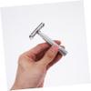 BIUDECO 1set Vintage Double Edge Safety Razor for Men Classic Manual Shaving Tool Long Handle for Beard Shaving and Wet Easy to Clean and Use view 2