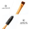Beatifufu 6pcs Double-ended Eyebrow and Lash Makeup Tools Precision Brow Brushes for Easy Application Portable Spoolie and Eyelash Comb for Beginners and Professionals Soft and Design view 2