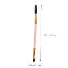 Beatifufu 6pcs Double-ended Eyebrow and Lash Makeup Tools Precision Brow Brushes for Easy Application Portable Spoolie and Eyelash Comb for Beginners and Professionals Soft and Design view 4