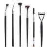 6 Pack Eyelash & Eyebrow Combs, Dual-ended Spoolie Mascara Brush and Lash Separator Tool for Eyelash Extensions view 1