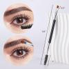 6 Pack Eyelash & Eyebrow Combs, Dual-ended Spoolie Mascara Brush and Lash Separator Tool for Eyelash Extensions view 3
