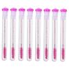 Beatifufu 8pcs Diamond Eyelash Comb Wands Set for Mascara Application Easy to Clean Comfortable Grip for Eyelash Extensions and Makeup Use for Women and Girls view 1