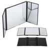 360 Mirror Self Cut,Foldable Makeup Mirror Automobile Car Interior Sun Visor Easy Mounted Decorative Accessory view 3
