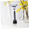 DOITOOL 10pcs Aluminium Alloy Stand Holder for Clean Organized Bathroom Oblique Opening Base for Brush view 3