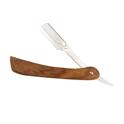 BIUDECO Chic Folding Manual for Men Vintage Barber Steel Shaving Tool for Beard and Hair Shaping Safe and Portable Design for Barber Shops and Salons