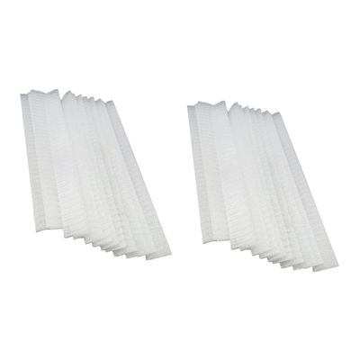 Housoutil 2sets Nets for Makeup Brushes Makeup Brush Mesh Cover Protect Your Makeup Brush Elastic Brush Protector Cosmetic Brush Cover White 100pcs*2