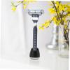 2pcs Shaver Stand Shaving Razor Holder Shaving Razor Stand Shaving Brush Stand Razor Base view 3