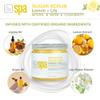 BCL Spa Lemon Lily Sugar Scrub - Professional Radiance-Boosting Body Scrub for Dull Skin, Self Care Body Exfoliator, Made in USA, 16 oz view 2
