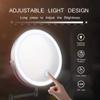 AWERAF Makeup Mirror 8' Bathroom Mirrors Wall Mounted Makeup Mirror, Upgrade Auto Off LED Shaving Mirror 1X/ 10X Magnifying Double Sided 360 Swivel Extendable, Powered by 4 x AAA Batteries view 4