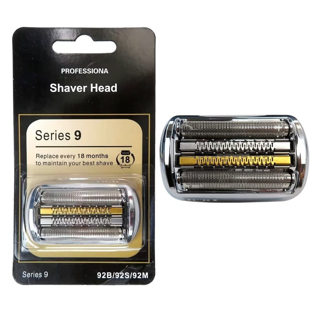 2024 New Version Series 9 Pro 92S 92M/94M Foil & Cutter Head Cassette Cartridge for Br-aun Razor Shaver Series 9 Pro 9030S 9040S 9050CC 9090CC 9095CC 9290CC 9295CC(Gold&Black)
