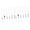 Housoutil Lips Brushes 12 Pcs Silicone Lip Brush with Lid Makeup Applicator Lipstick Brush Applicator Eyeliner Lip Tint Eye for Makeup Machine Eyeshadow Brush Cosmetic Lipstick Brush White view 1