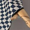 Beauty Salon Barber Shop Clothes Hairdressing Dresses for Men and WomenSet of 3(Checkered) view 2