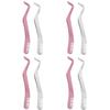 DOITOOL Sets Lash Tweezers Eyelash Tool Small Eyelash Applicator Stainless Steel for False Lashes Clamp Pcs view 1