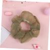 Ipetboom 6pcs Elegant Ties Elastic Bands Organza Hair Scrunchies for Ponytail Holder view 4