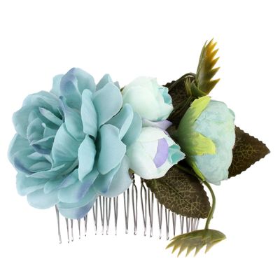 Ipetboom Vintage Hair Pin Elegant Cloth Art Handcraft Hairwear for Weddings Parties and Special Occasions Stylish Accessory for Brides and Women Chinese Design Hair