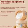 SOQU Moisturizing and Brightening Rice Cream  Deep Hydration, Brightens and Evens Skin Tone  70g / 2.48oz  Made in Korea view 2