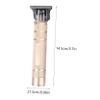 Ipetboom Mute Clipper for Home Barbershop Professional Hair Cutting Tool Golden Easy to Use Trimming Smooth No Battery Oil Included view 4
