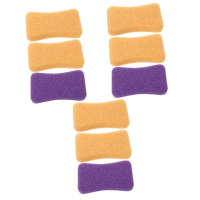 Ipetboom 9pcs Exfoliating Pumice Rubbing Stone for Dead Skin Removal Care Tool Skin-Friendly Pedicure Accessories Random
