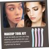 Ipetboom 12pcs Eyebrow Trimmers Stainless Steel Hair Razors for Facial Hair Removal Ergonomic Grip for Precision Shaping Travel-friendly view 3